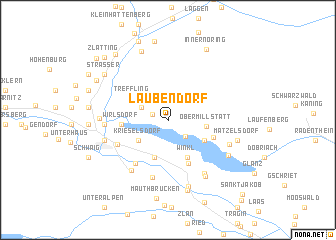 map of Laubendorf