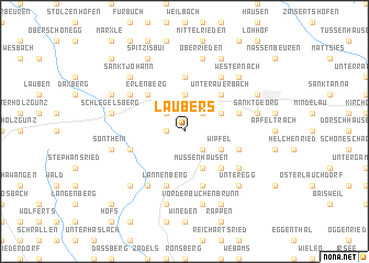 map of Laubers