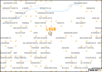 map of Laub