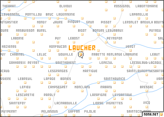 map of Laucher