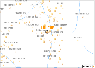 map of Lauche