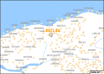 map of Lauclau