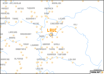 map of Lauc