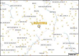 map of Laudenau