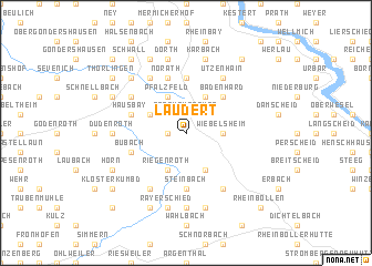 map of Laudert