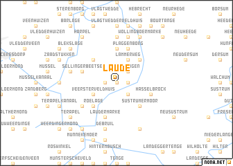 map of Laude