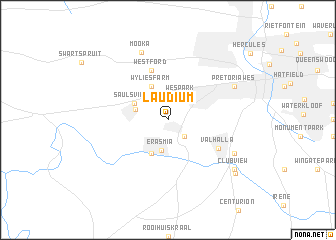 map of Laudium