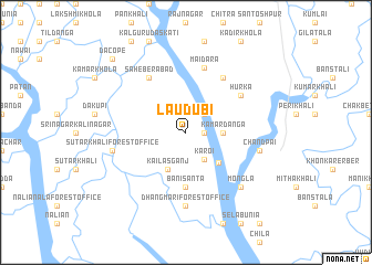 map of Lāudubi