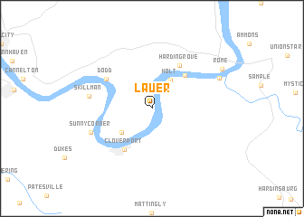 map of Lauer