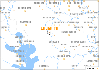 map of Laugaita