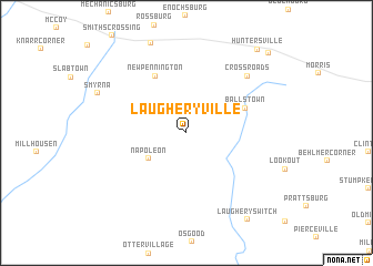 map of Laugheryville