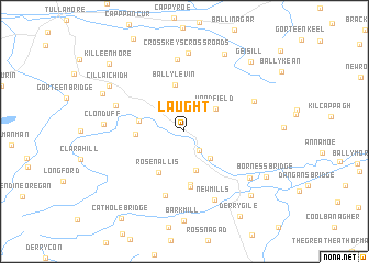 map of Laught