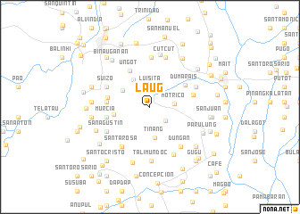 map of Laug