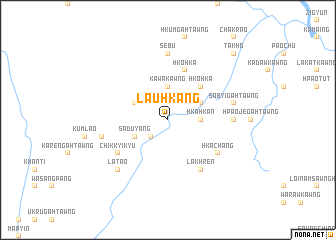 map of Lauhkang
