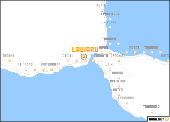 map of Lauiaru