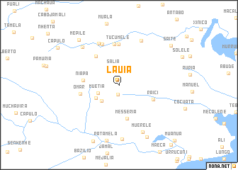 map of Lauia