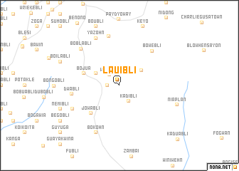 map of Lauibli