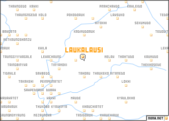 map of Laukalausi