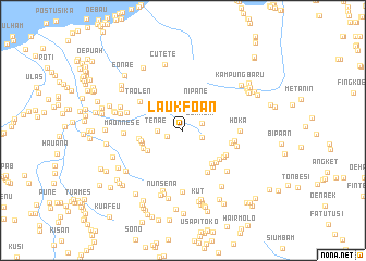 map of Laukfoan