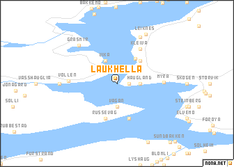 map of Laukhella