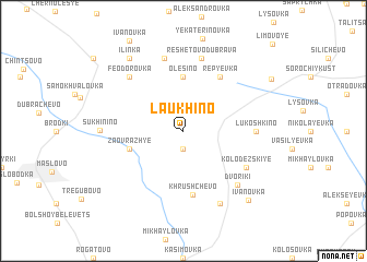 map of Laukhino