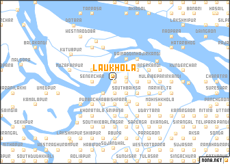 map of Lāukhola
