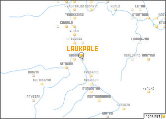 map of Laukpale