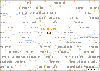 map of Laularie