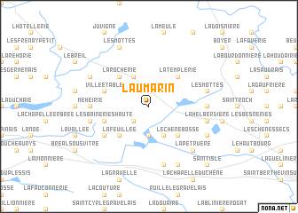 map of LʼAumarin