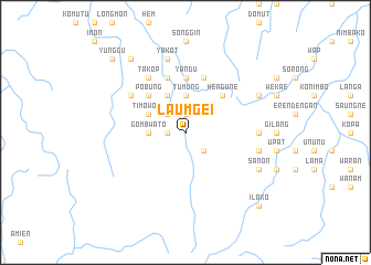 map of Laumgei