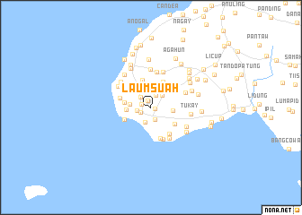 map of Laum Suah