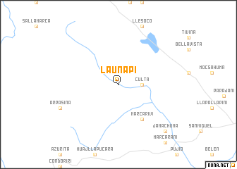 map of Launapi