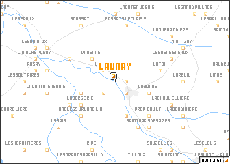 map of Launay