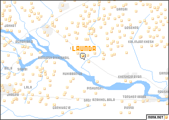 map of Launda