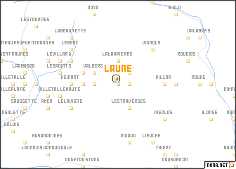 map of Laune