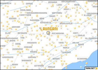 map of Laungāni