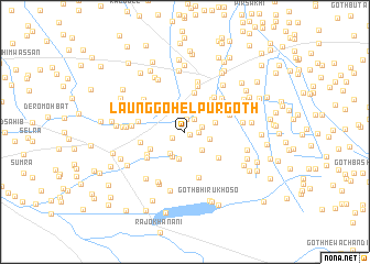 map of Laung Gohelpur Goth