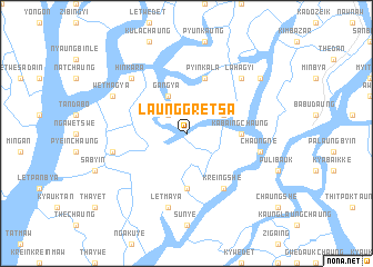 map of Launggretsa