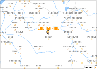 map of Laungkaing