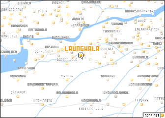 map of Laungwāla