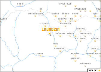 map of Laungzin