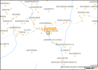 map of La Unión