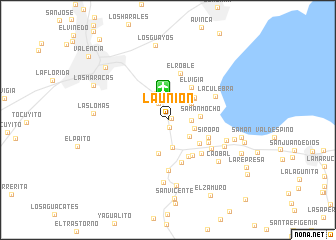 map of La Unión