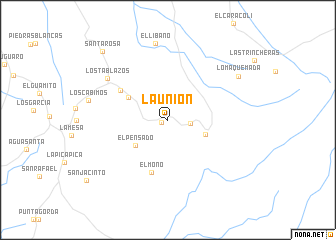 map of La Unión