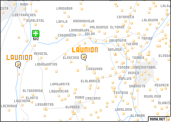 map of La Unión