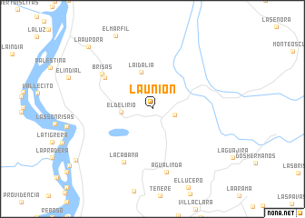 map of La Unión