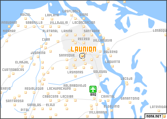 map of La Unión