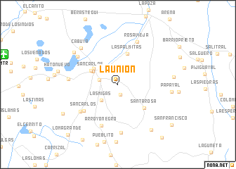 map of La Unión