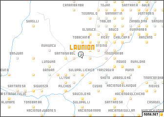 map of La Unión