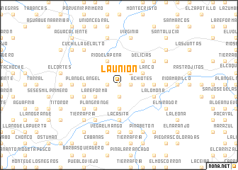 map of La Unión